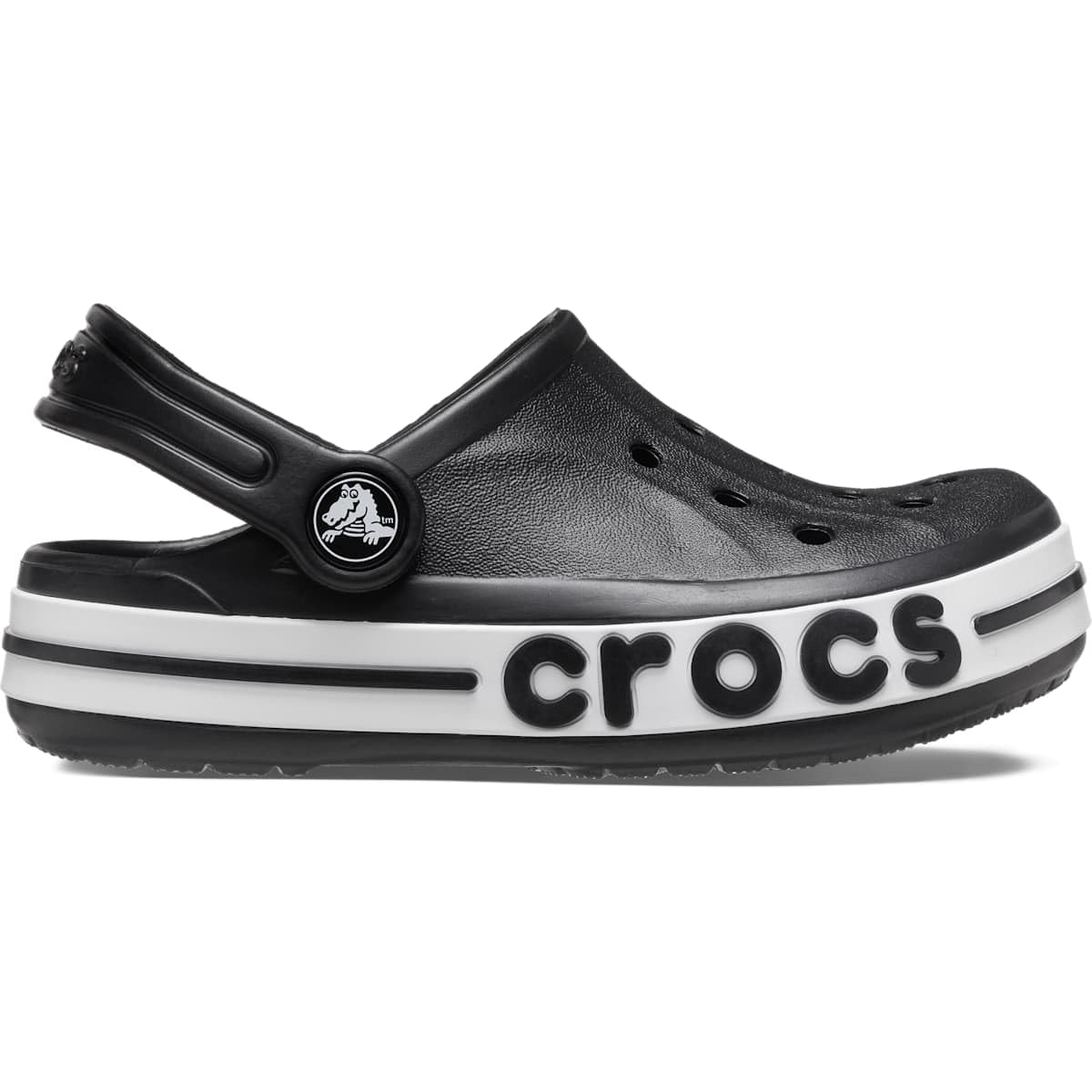 Sabots Crocs Bayaband enfant noir chaussures légères plage 8 UK