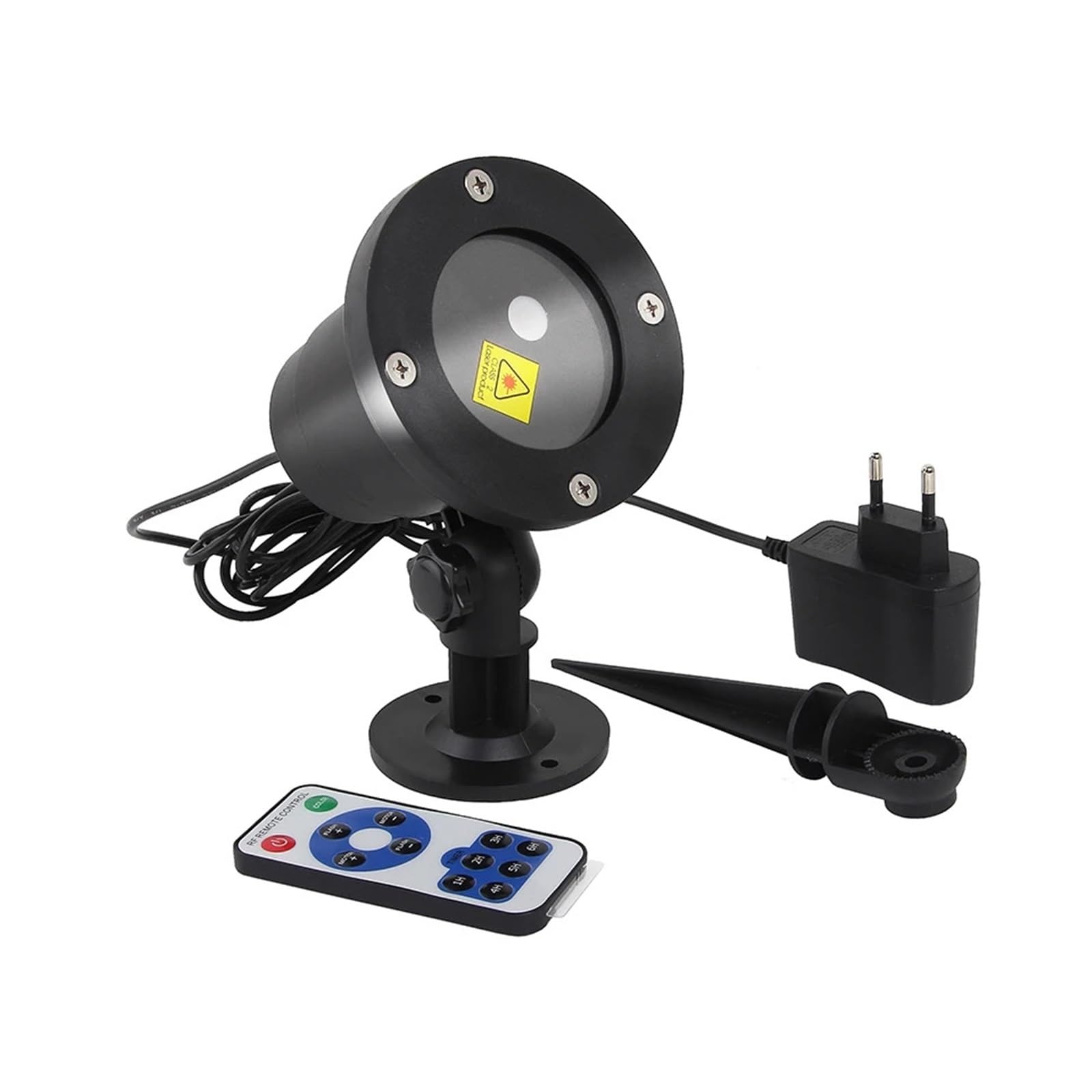 Proiettore natalizio per esterni, Proiettore a stella a cielo pieno in movimento Illuminazione paesaggistica Lampada da giardino for esterni con luce da palcoscenico a LED for feste di Natale rosse e