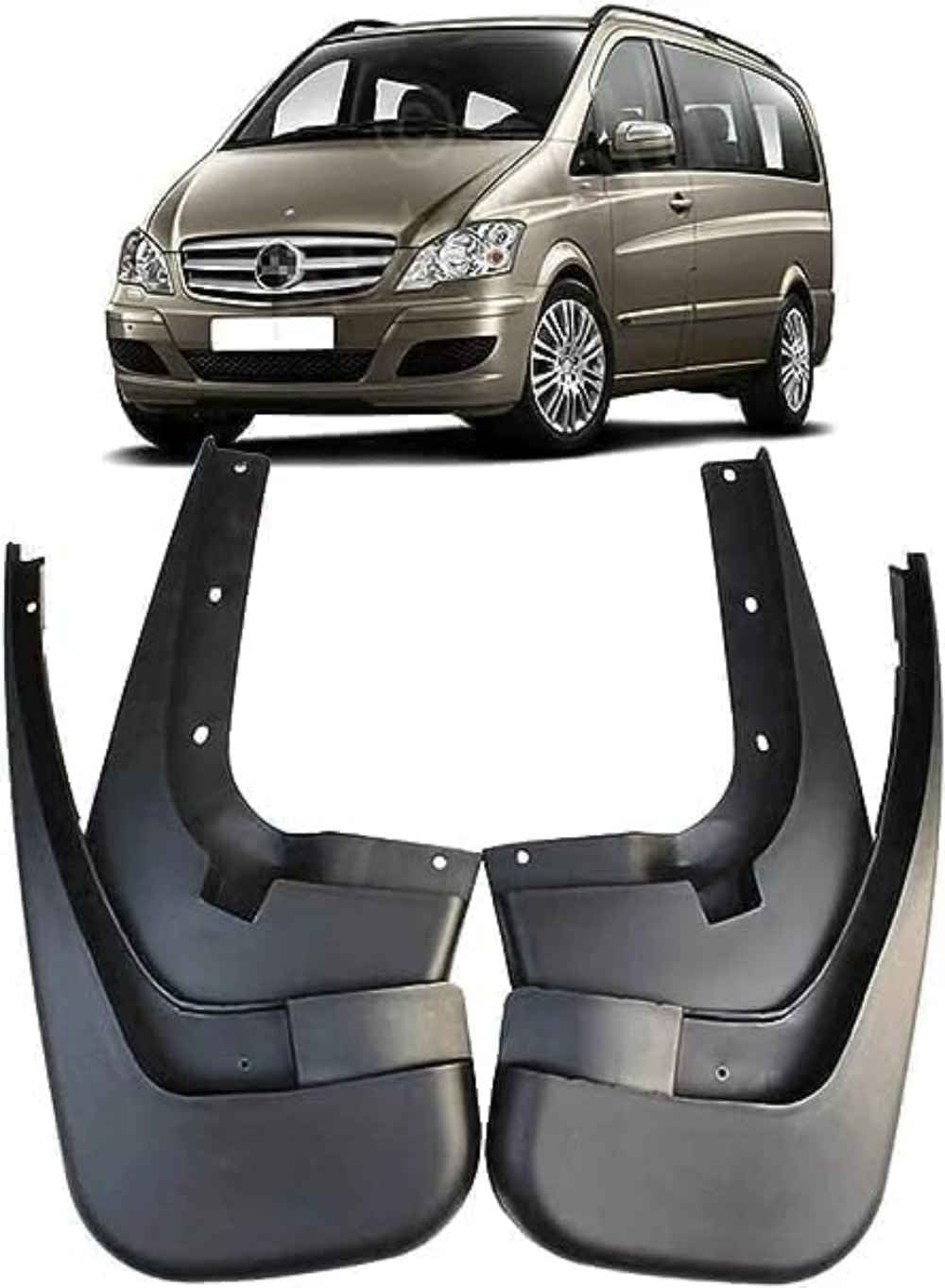 Guardabarros Benz Vito W639 2012-2015: Viaja sin límites protegiendo tu coche de la suciedad
