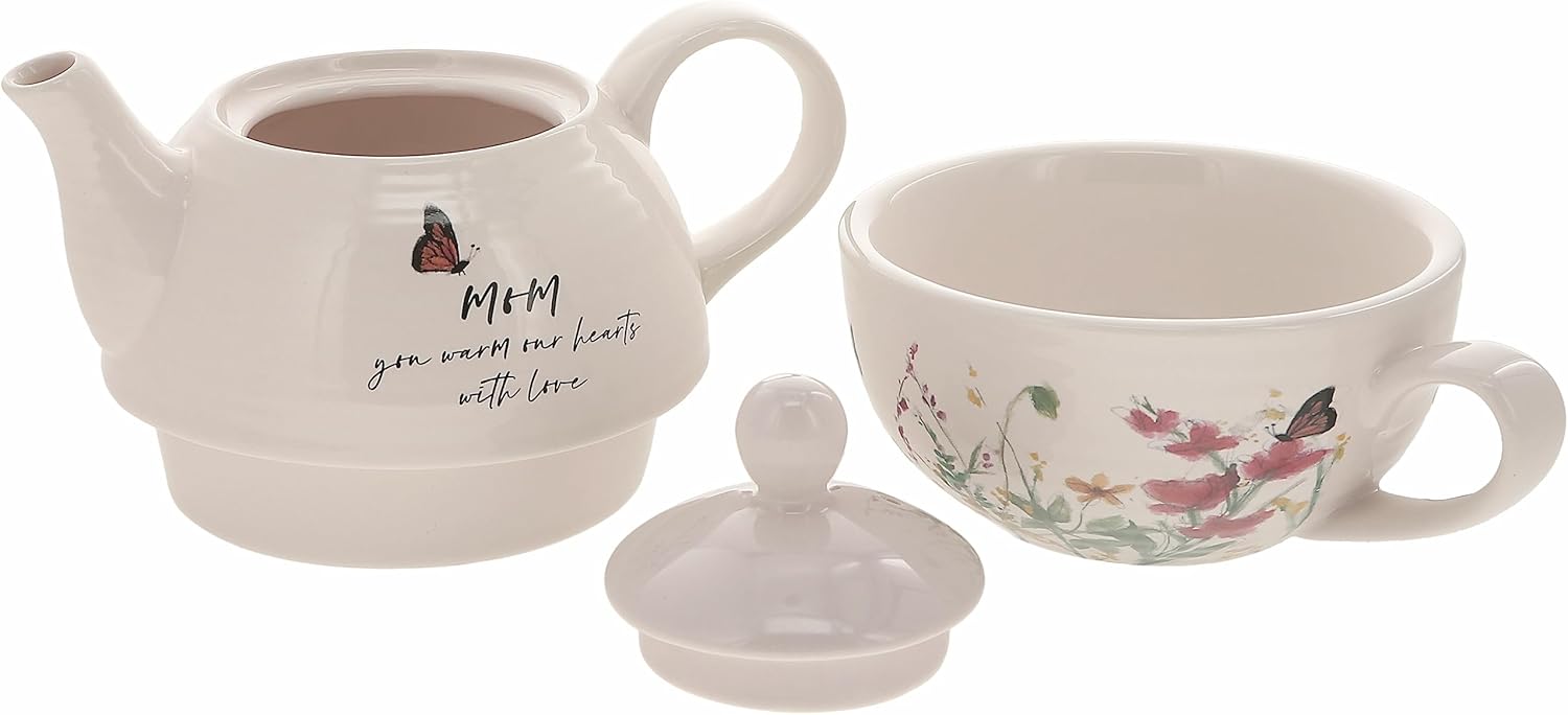 Mom Tea for One (14.5 oz Teapot & 10 oz Cup)
