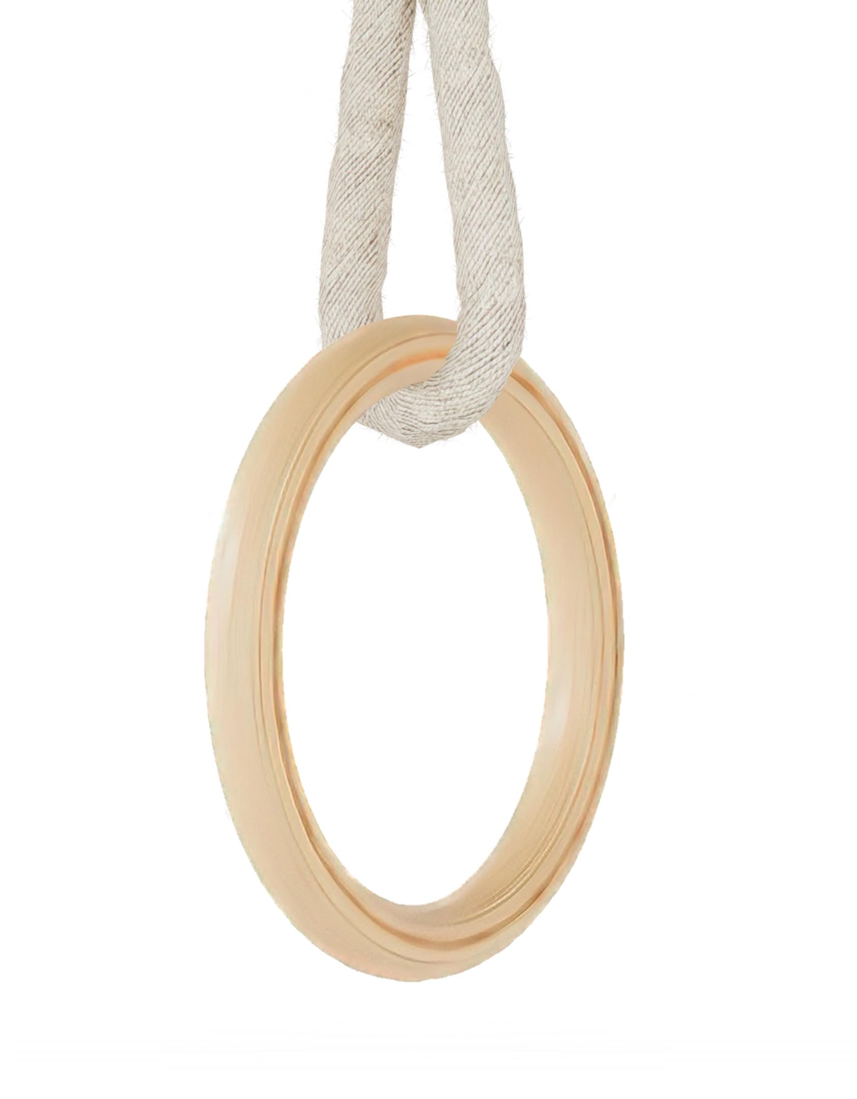 Salta Trapez mit Ringen - Trapez Schaukel aus Holz - 58cm - Höhenverstellbar