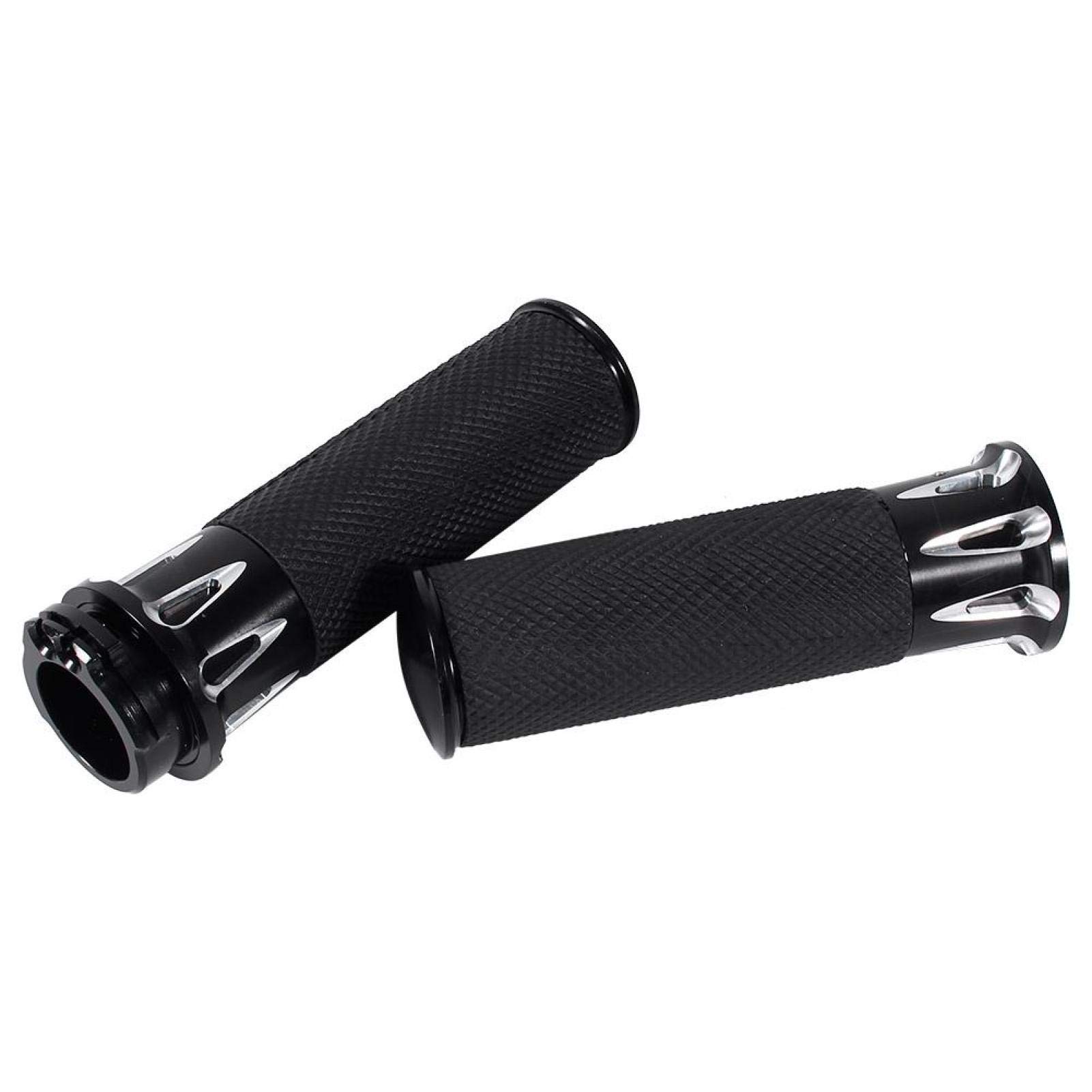 Yctze Puños Manillar CNC 1" 25mm para Harley Davidson Sportster XL883 XL1200 48 2004-2015 - Moto Custom