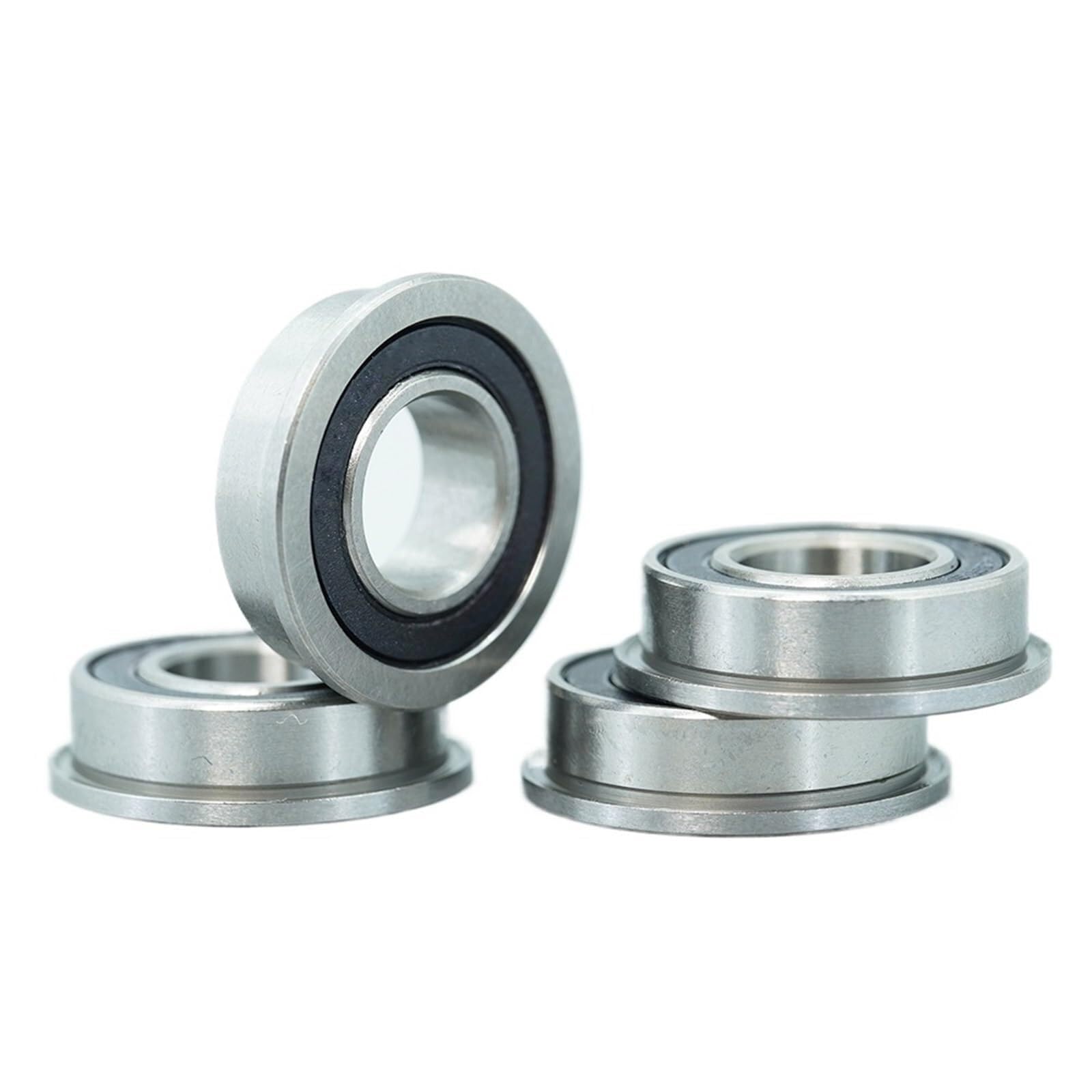 Abgedichtete Lager, SF608-2RS Flanschlager 8x22x7 mm 10PC Doppelt abgedichtete Edelstahl-Flanschkugellager SF608 2RS | SF608RS-P5-10PC