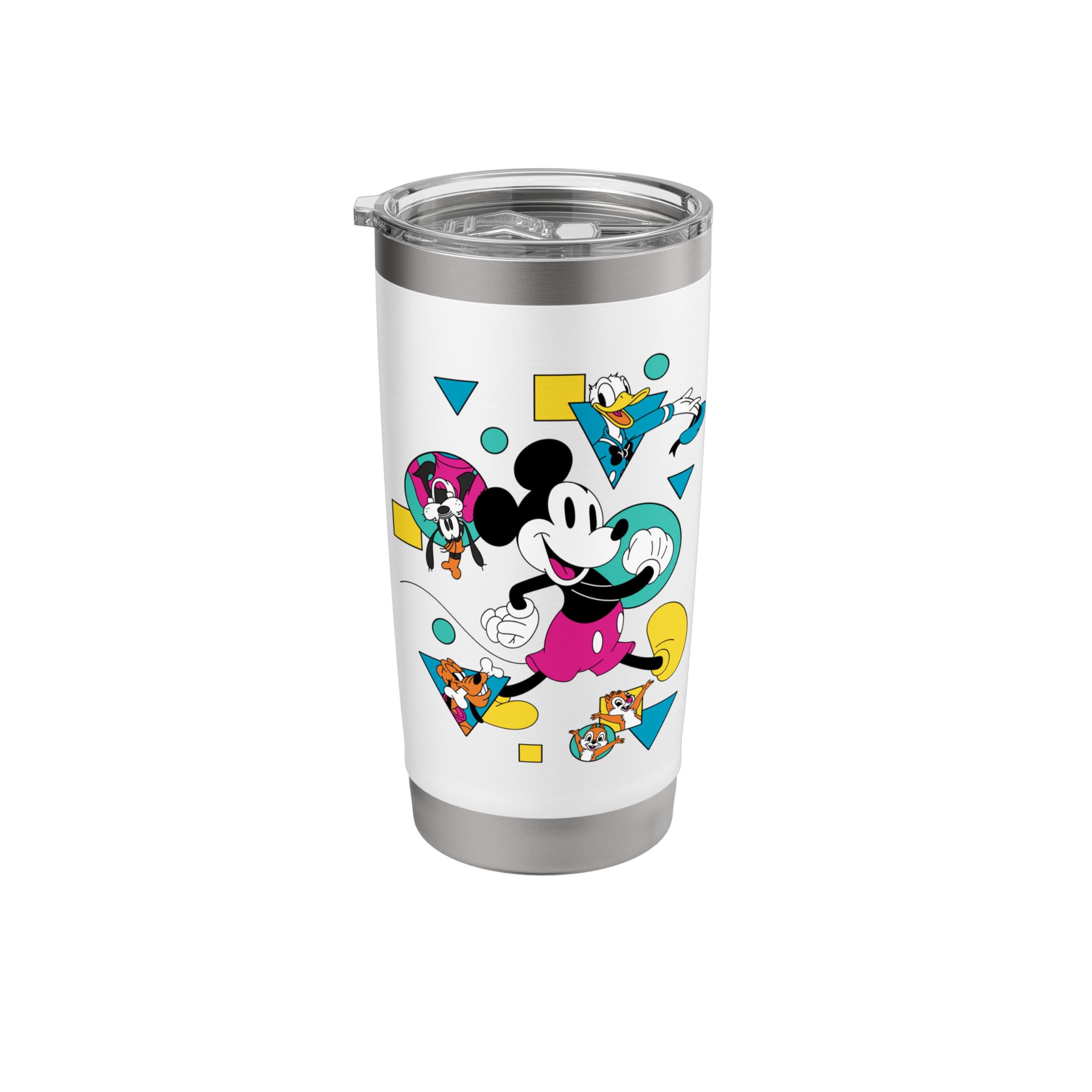 Amazon.com | Disney Mickey And Friends 90's Vibe Group Shot Chest