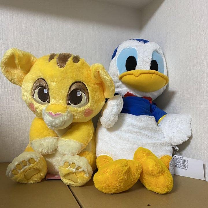 Amazon.co.jp: ライオンキング ドナルドダック 巨大ぬいぐるみ2