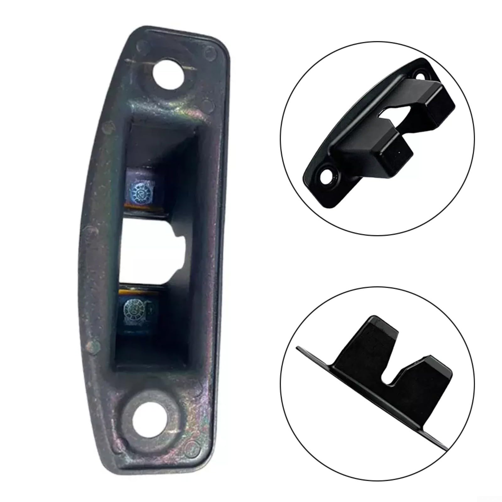 Couvercle de loquet inférieur de porte arrière, pour Tesla Model X 2016-2021, remplacement direct 1054149-00-G, noir