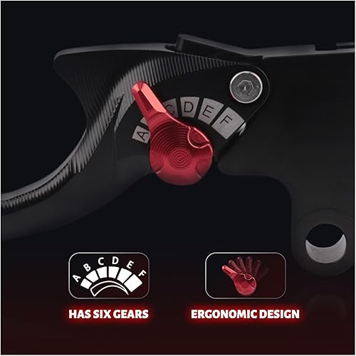 Miniatura 3 de Frenos de tambor para motocicleta Bajaj Dominar 400 2017-2018 - Palancas de embrague de freno de ahorro de mano de obra para motocicleta con mango