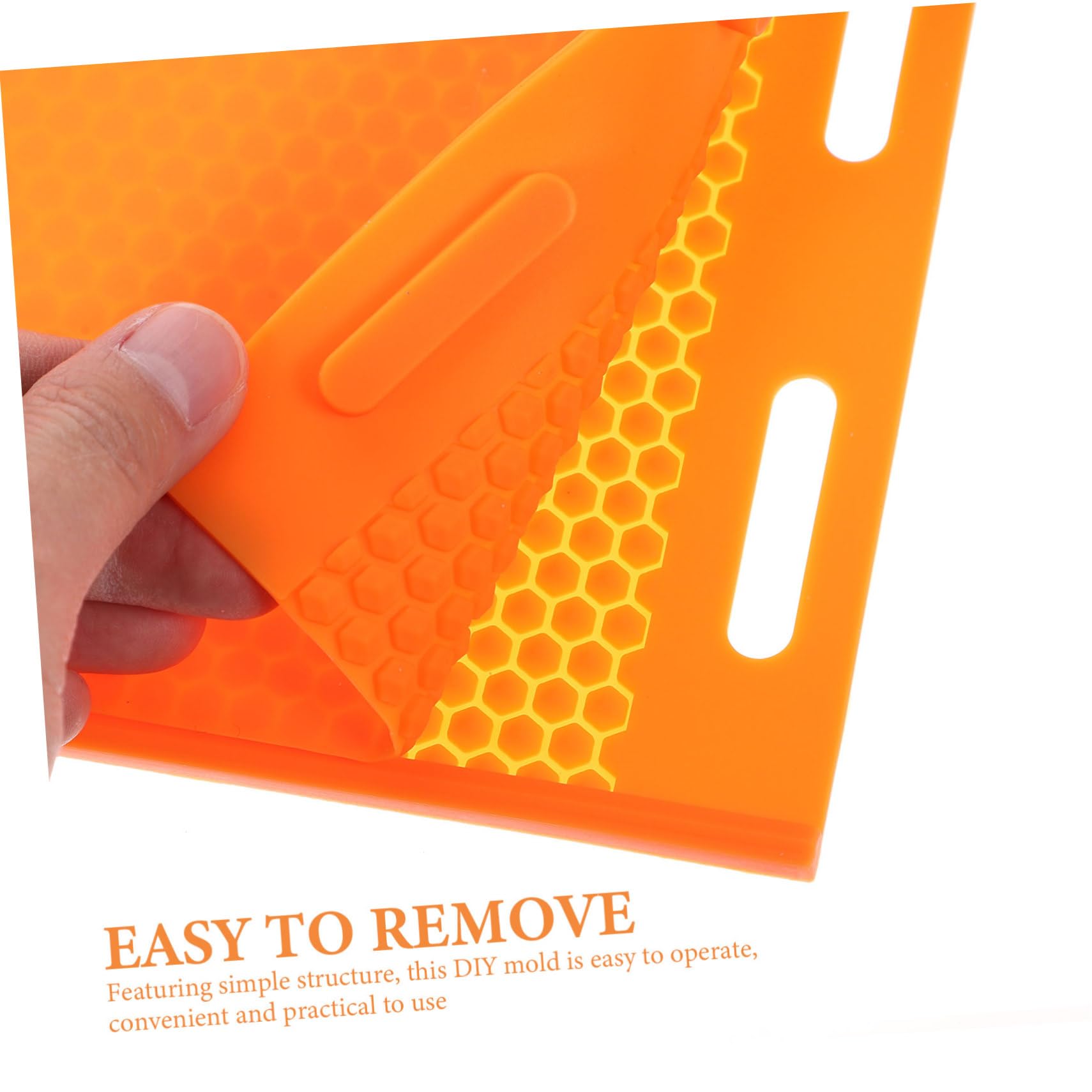 iplusmile Stampo in Silicone per Cera d Api Honeycomb Leggero e Durevole per Apicoltura da Te Stampo per Fondamenta con Dettaglio Nitido e Rilievo Facile da Usare e Smontare