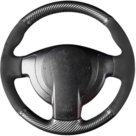 Amazon Hopefield 日産 エクストレイル X Trail T31 Nv0 カシュカイ J10 J11 ハンドルカバー ステアリング カバー 編み込み ステアリングホイールカバー 黒革 赤ステッチ 本革巻替キット ドレスアップ アクセサリー 付属品あり レッド ハンドルカバー 車 バイク