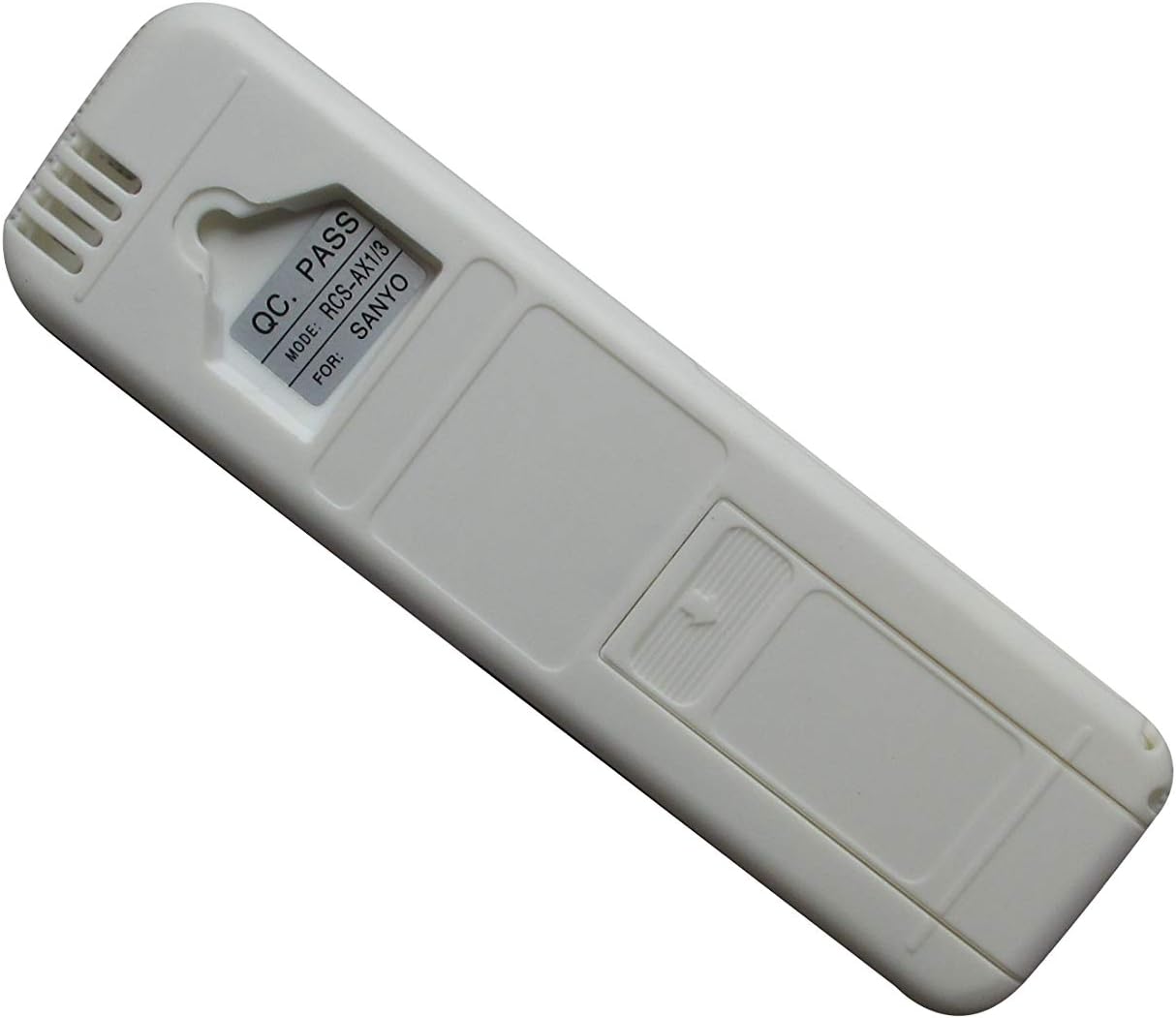 پوئتي view of the Easytry123 Replacement Remote Control showing model information