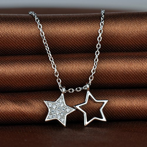 Infinite U Fashion doppio stelle in argento