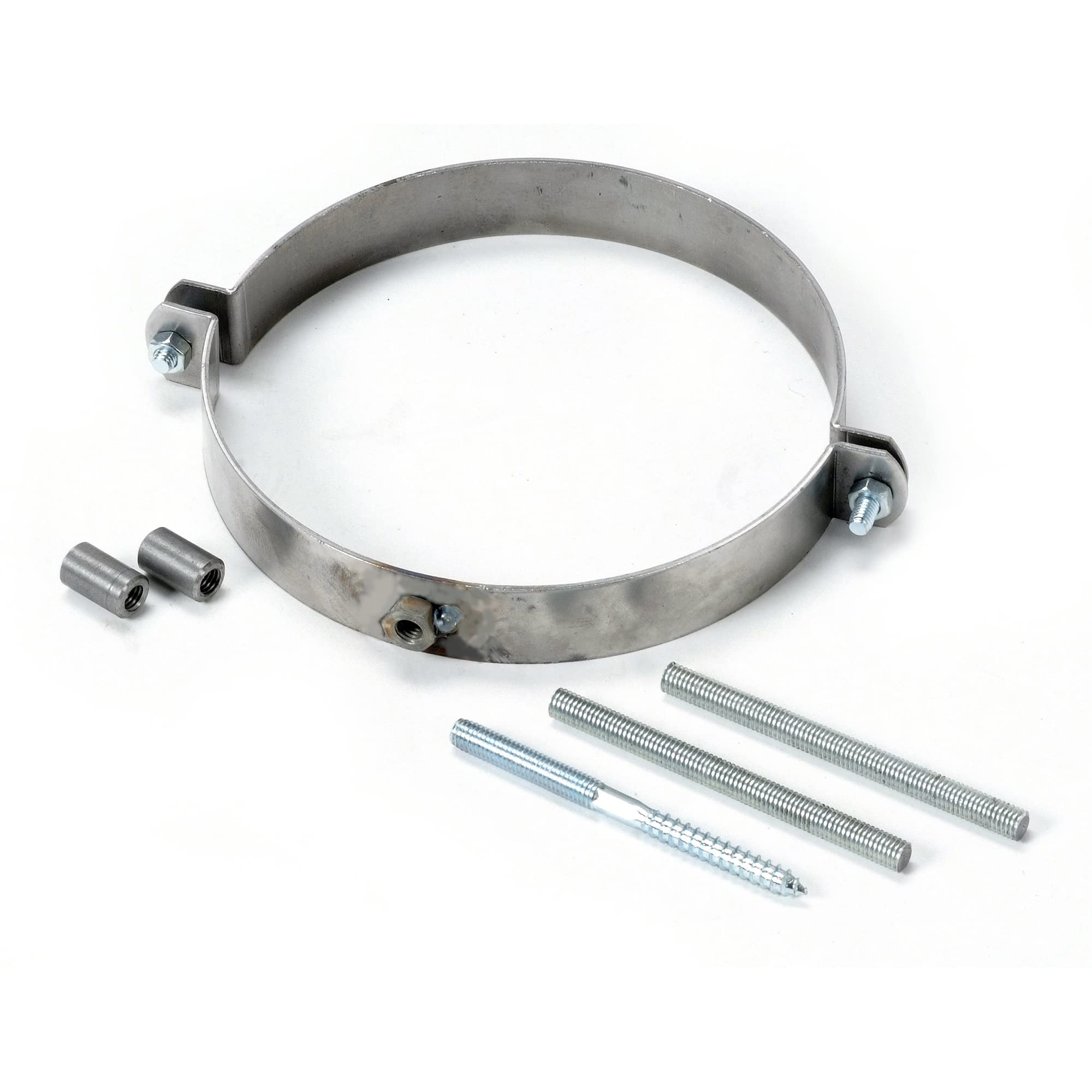 FIREFIX R150/SCH - Juego de abrazaderas para tubo de humo (150 mm de diámetro)