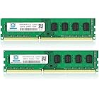 DDR3L-1600 UDIMM 16GB Kit (2x8GB) 2Rx8 PC3L-12800U 8GB PC3-12800 240 Pin Non ECC Unbuffered 1.35V/1.5V CL11 Dual Rank Desktop Memory Ram