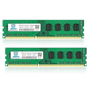DDR3L UDIMM 8GB 2枚 計16GB [D3UL#7] DDR3L-1600 UDIMM 16GB Kit (2x8GB) 2Rx8 PC3L-12800U 8GB PC3