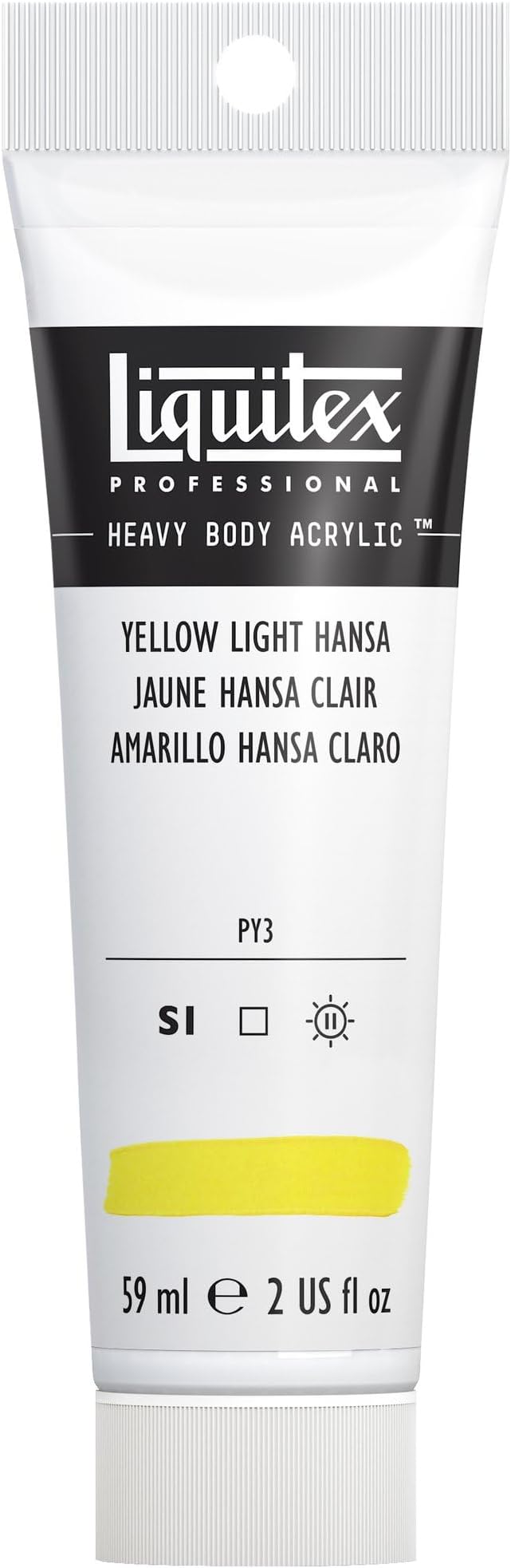 Liquitex HB ACRY 2OZ YEL LT HANSA