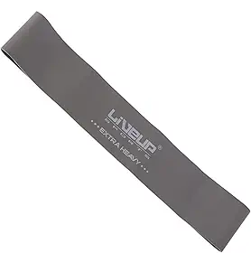 Mini Bands 5, Extra Forte, 25 * 5 * 0,12 Cm, LiveUp Sports, Cinza
