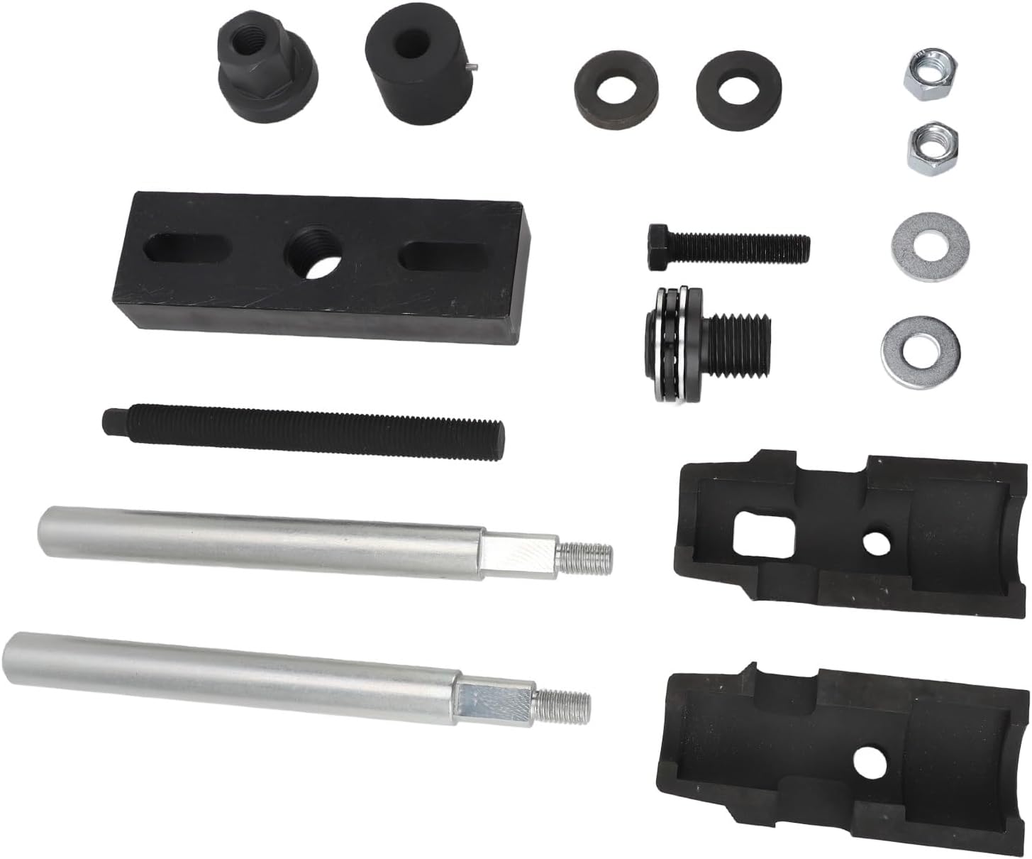 16Pcs Injector Puller Extractor Tools, 303‑1706 Labor Saving Injector Extractor Puller Removal Tool, Carbon Steel Injector Puller Pneumatic Injector Puller Set Fit for 2.0L Engine