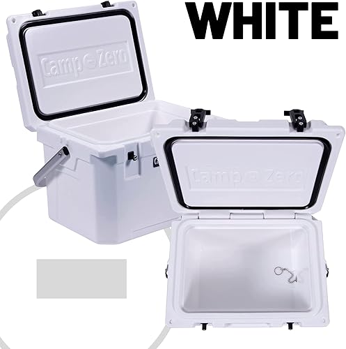 Miniatura 28 de CAMP-ZERO Baúl de hielo duro portátil de 20L-21.6 cuartos de galón, perfecto para bebidas, almuerzo, playa, picnic, canotaje, campamento y viajes