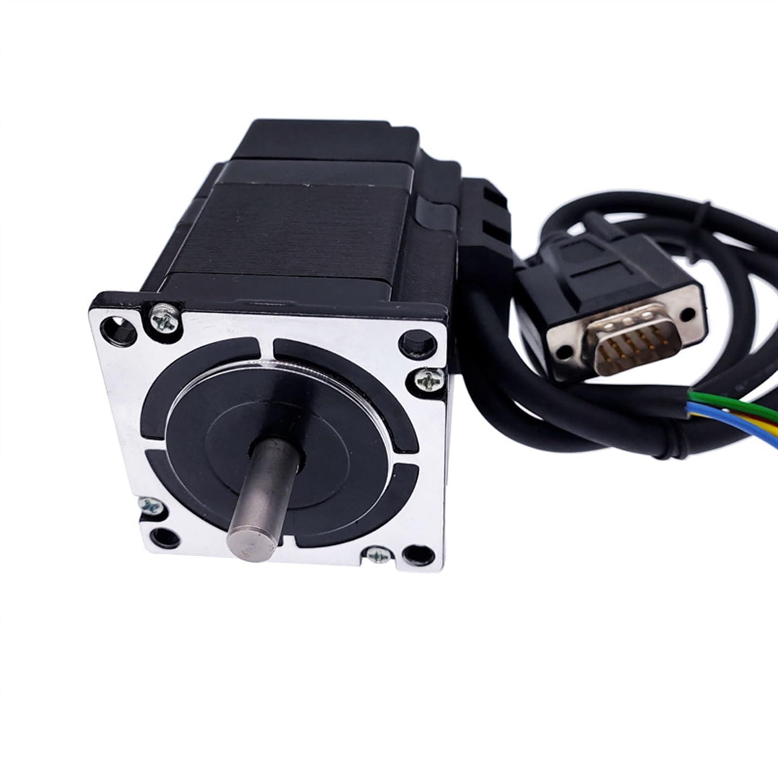 Schrittmotor Nema 23 Schrittmotortreiber mit geschlossenem Regelkreis, Servomotor 57HBS6401, 132 mm Schrittmotor, 3,0 NM, 1000ppr, Hybrid-Schrittmotor mit geschlossenem Regelkreis + Leitung(8mm Motor)