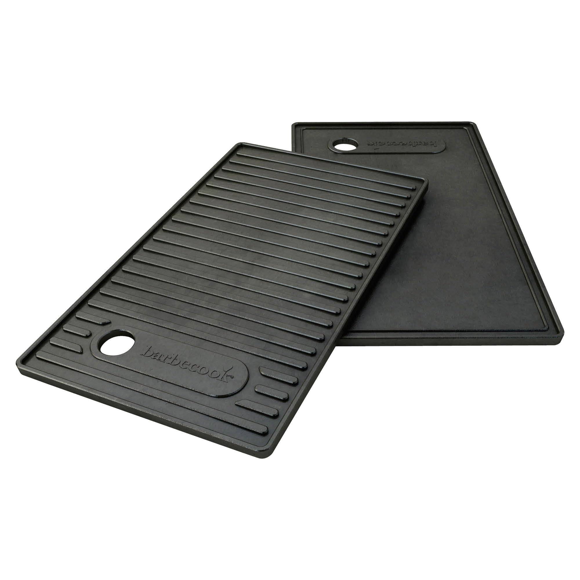 Barbecook Universal-Grillplatte aus emailliertem Gusseisen, Grillzubehör, schwarz, für Brahma 42,7x2x24 cm