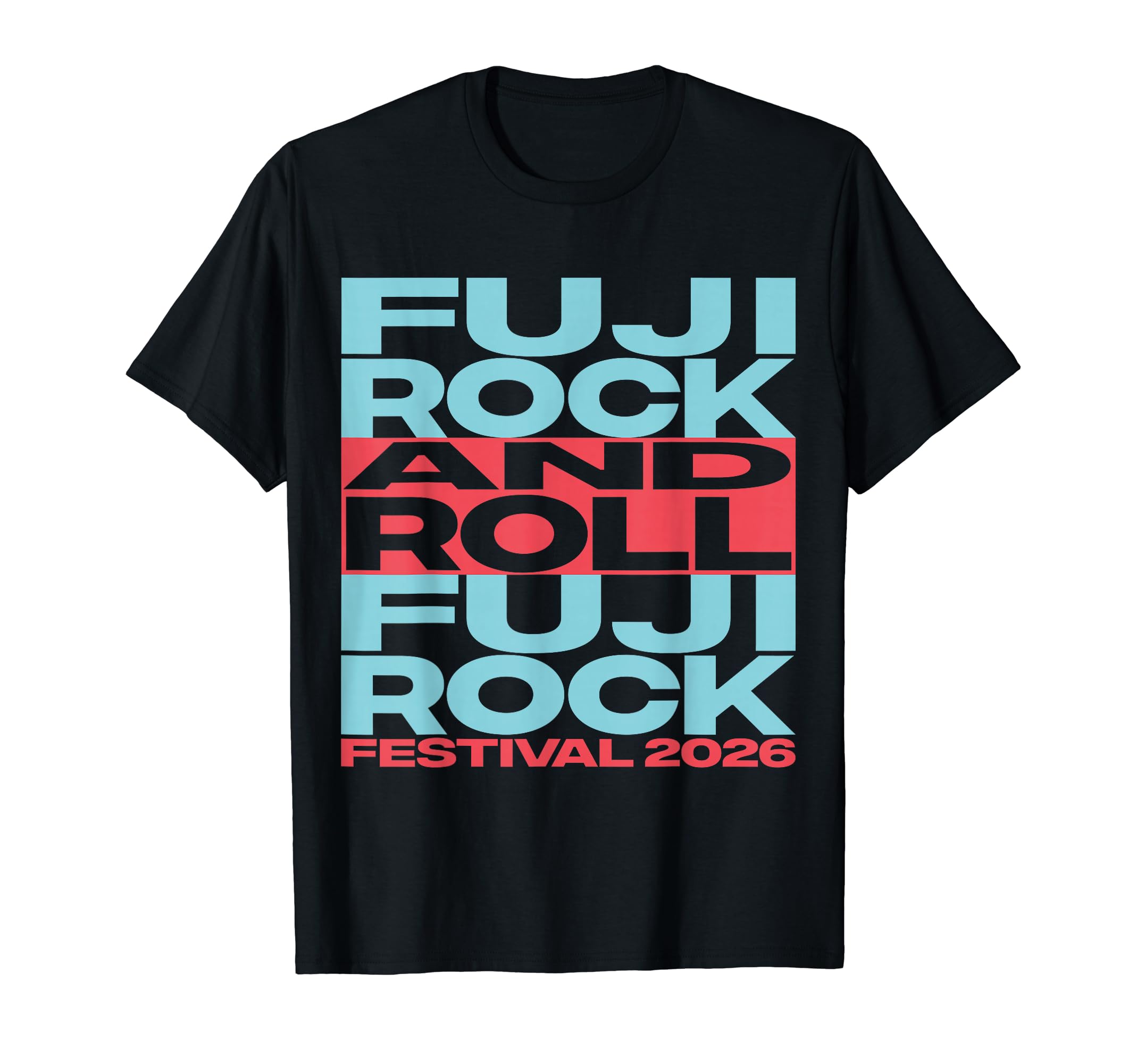 Amazon | FUJI ROCK AND ROLL 2026 Amazon Limited BLACK Tシャツ | T