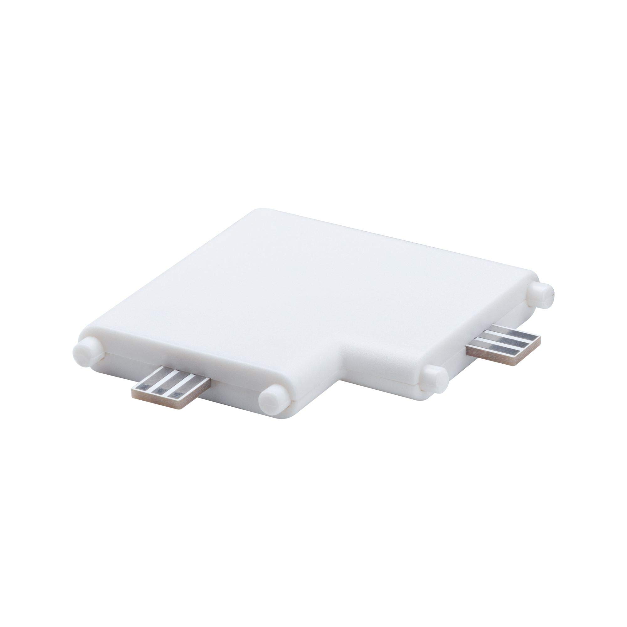 Paulmann 99964 Clever Connect Furniture Luminaire Corner Connector Border 12V Cabinet Luminaire White Matt Cabinet Light from B&Q
