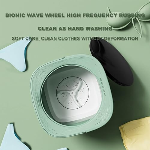 Miniatura 5 de Lavadora Portatil Plegable Foldable Bucket Washing Machine For Clothes Portable Underwear Or Small Items