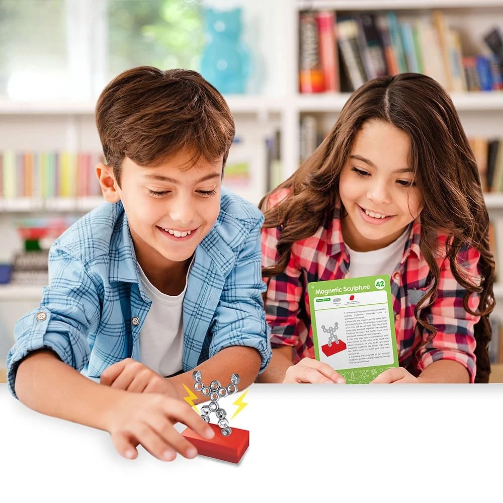 4M STEAM Powered Kids Wissenschaftliche Entdeckung - Experimentierkasten Kinder ab 8 Jahre, Mint Lernspielzeug Wissenschaft Technik Kreativität Set, spannende praktische Experimente, Lernspielzeug