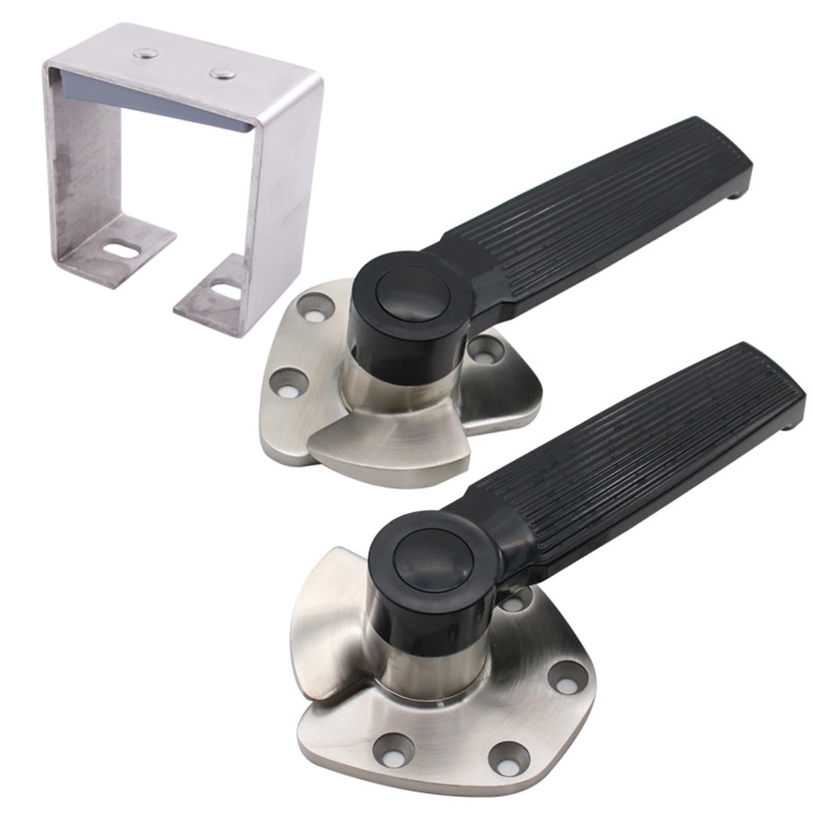 Lgoijhdvz D Stainless Steel Steam Box Oor Handle Seafoo Case Knob Oven Lock Col Store Hinge Cabinet Pull Cookware Repair Part(D)