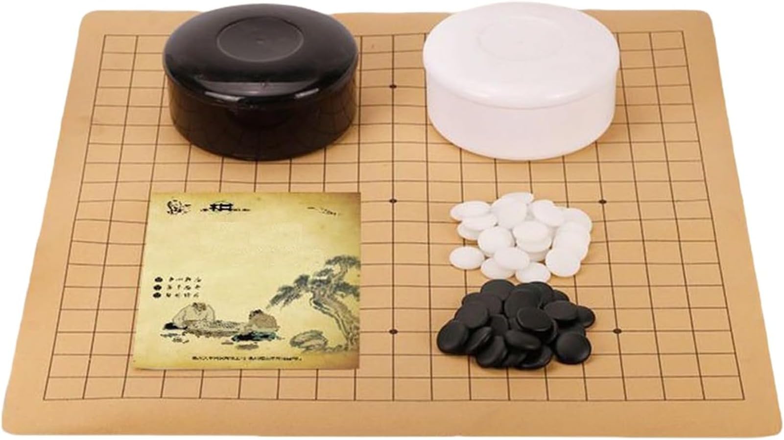 囲碁盤 19路盤 木製 Amazon | xixining 囲碁 セット 碁盤 碁石 碁笥 囲碁盤 19路盤と