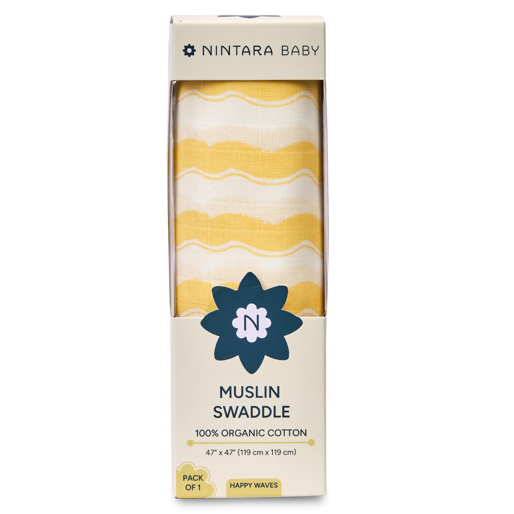 Organic Cotton Swaddle - Extra Large for Baby -11 Organic Cotton Swaddle - Extra Large for Baby -11
