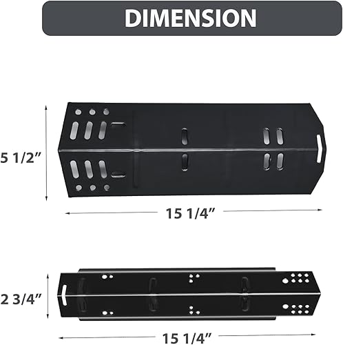 Miniatura 4 de Charbrofire Piezas de repuesto para parrilla de tienda de campaña de calor DGH450CRP para Dyna Glo Grill Heat Shield 70-02-615 70-02-423 Dynaglo 4