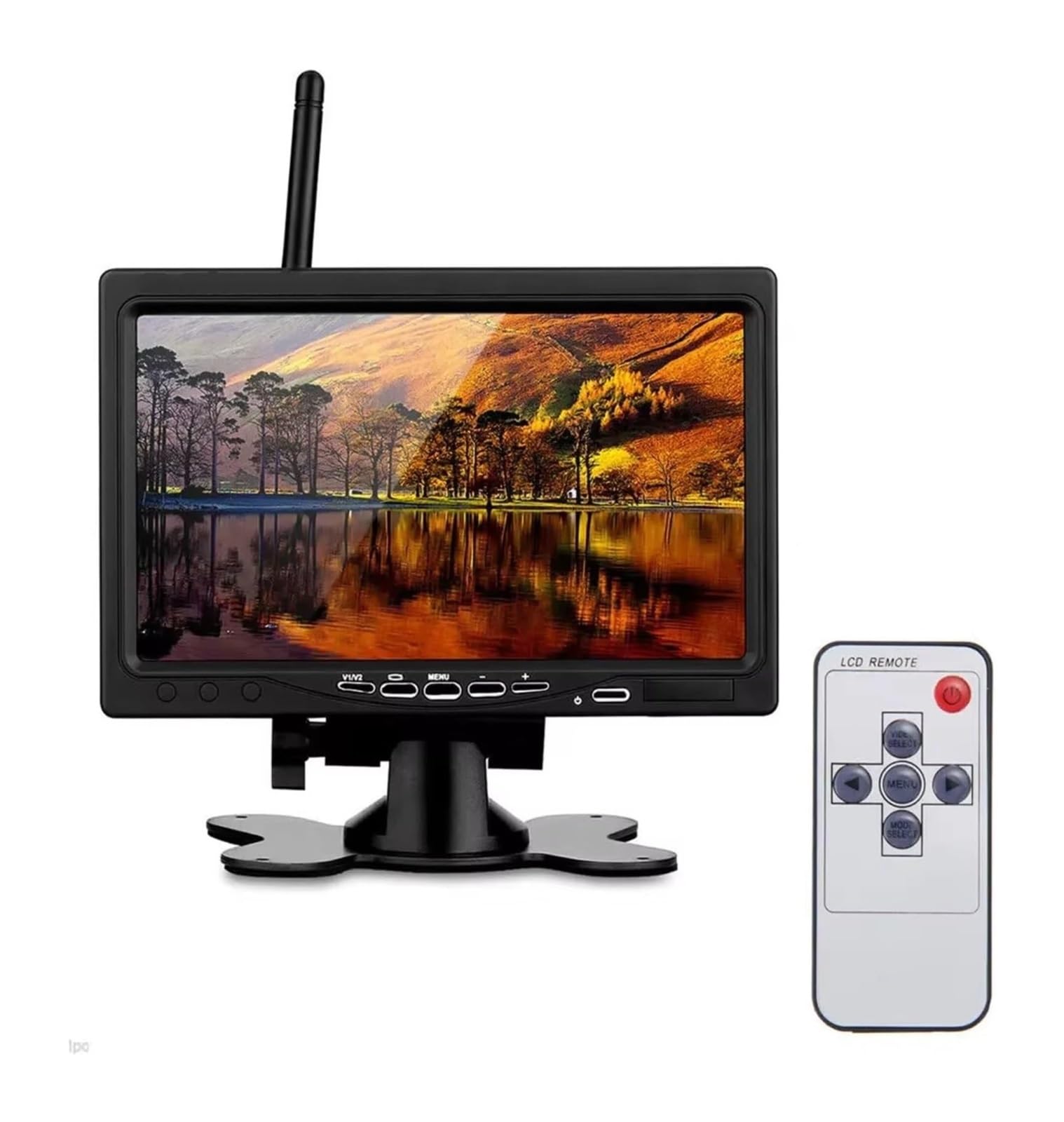Cámara Visión Trasera Inalámbrica para Camión 7 Pulgadas 12 V-24 V Camara Marcha Atras(Wireless Monitor)