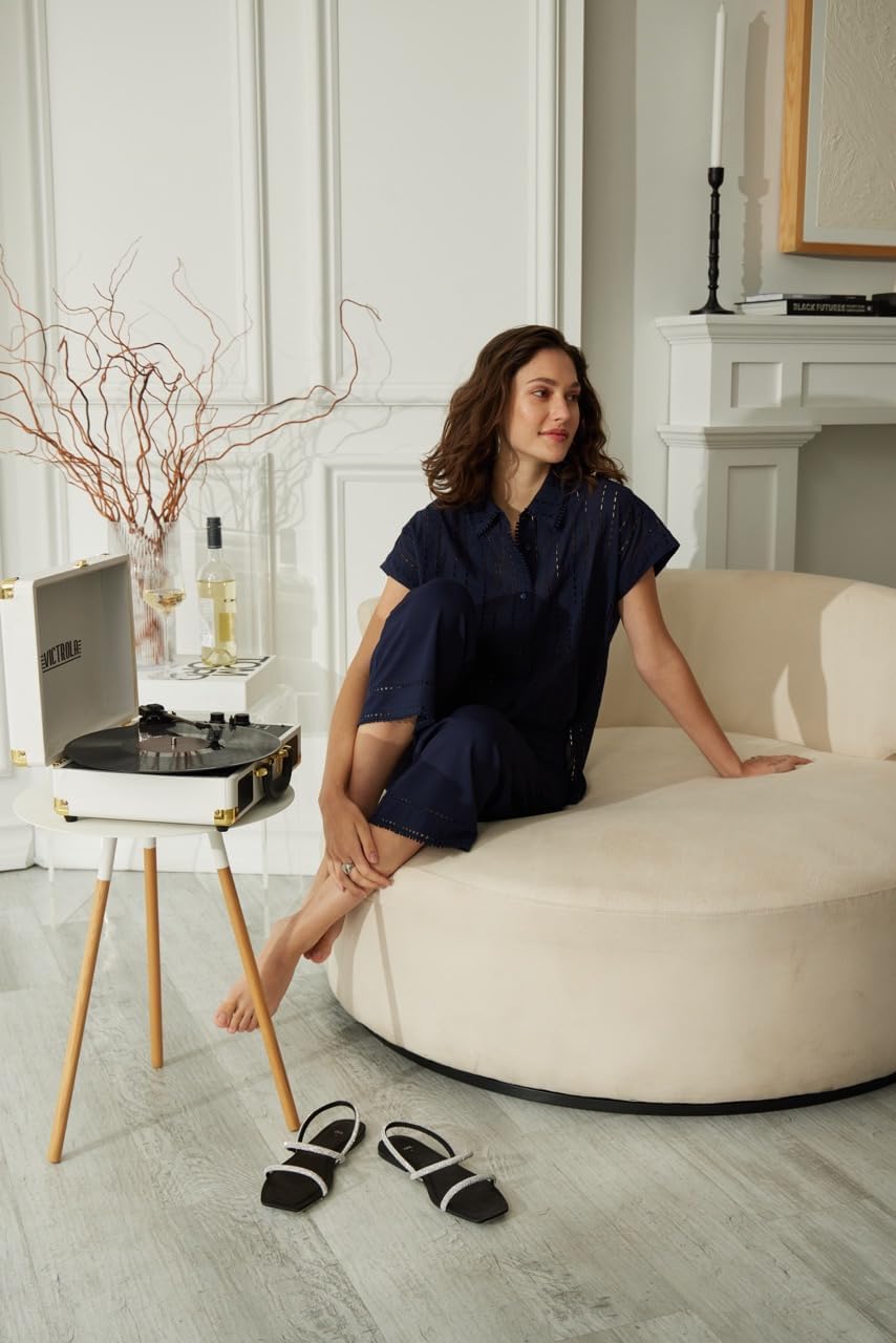 Lyssé Sienna Wide Leg Cropped Pants – Drapey Ponte Pants and Cropped Pants for Women - Image 7