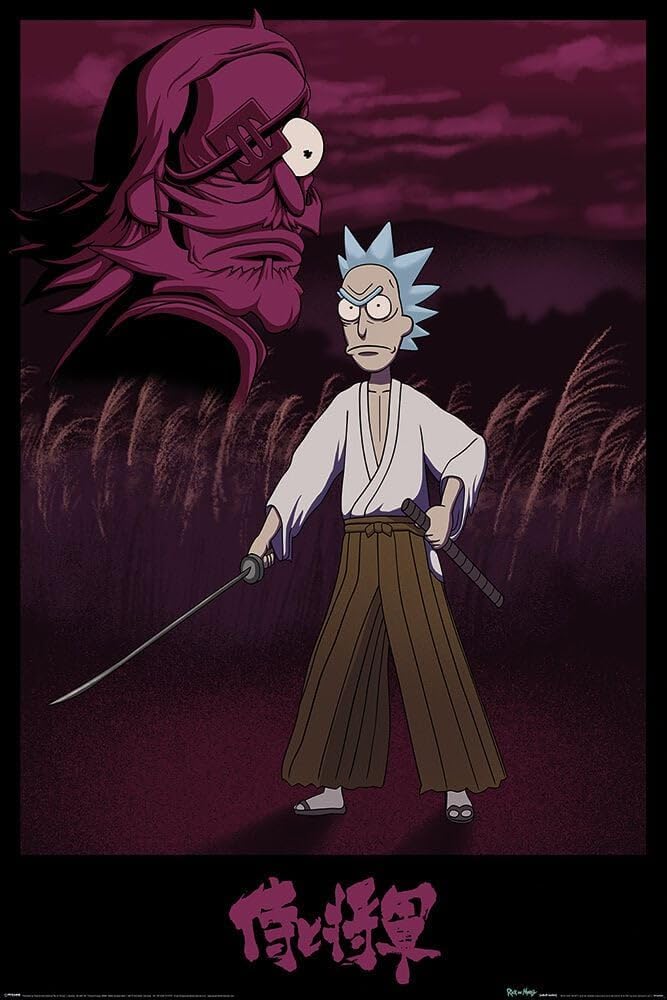 Pyramid International RICK AND MORTY - SAMURAI RICK (MAXI POSTERS)