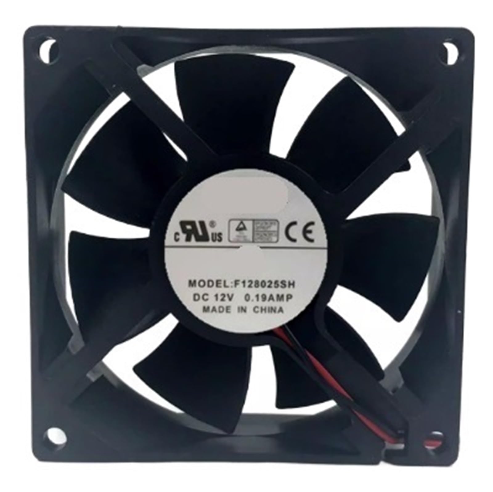 LZIKKGKI 12V 0.19A F128025SH Cooling Fan 80 * 80 * 25mm(4LINE)