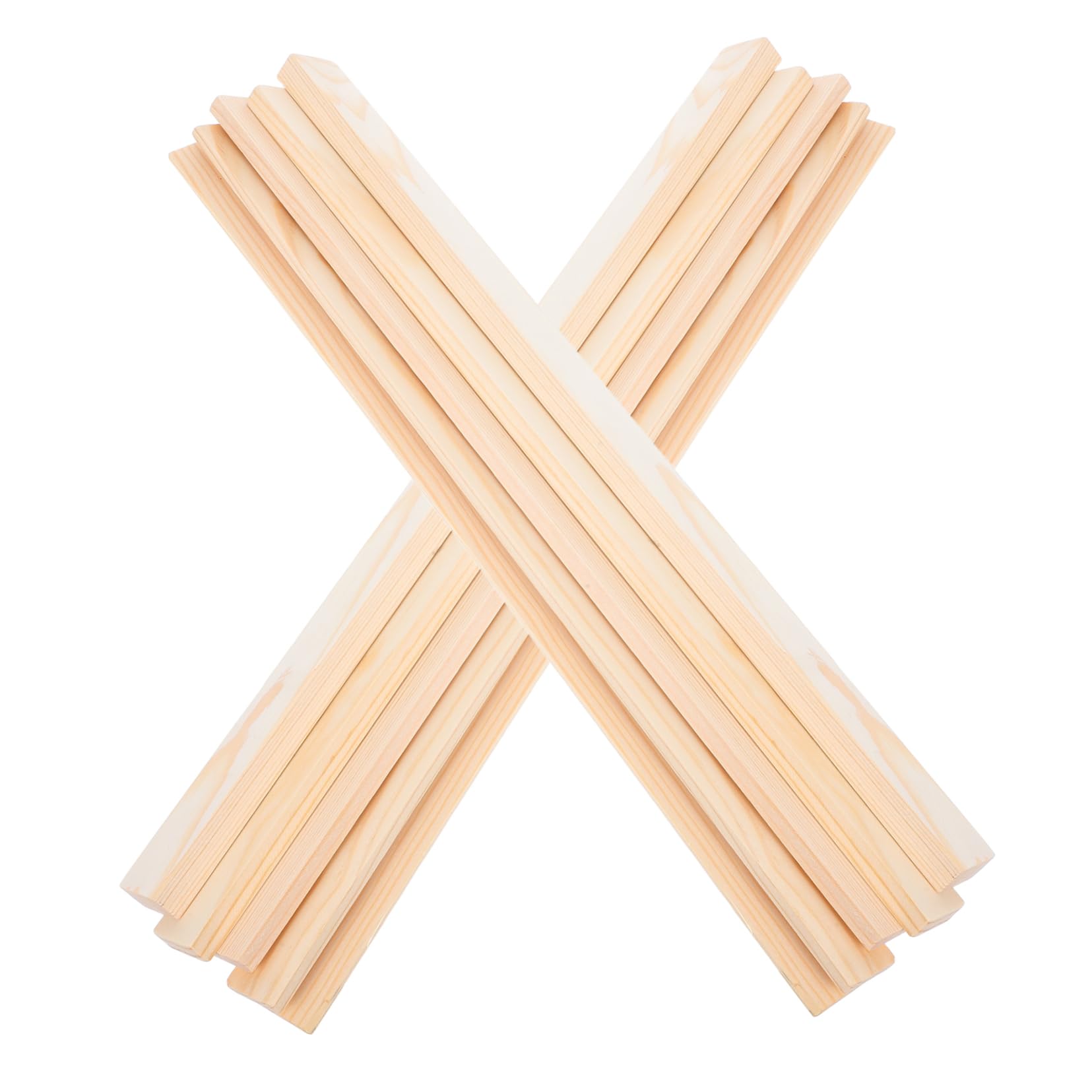 Operitacx Palitos Guía de Madera para Cerámica 10 Piezas para Manualidades Arcilla Profesionales Mult Tamaños Resistentes para Modelado Artístico y Laminación Arcilla de Uso Prolongado