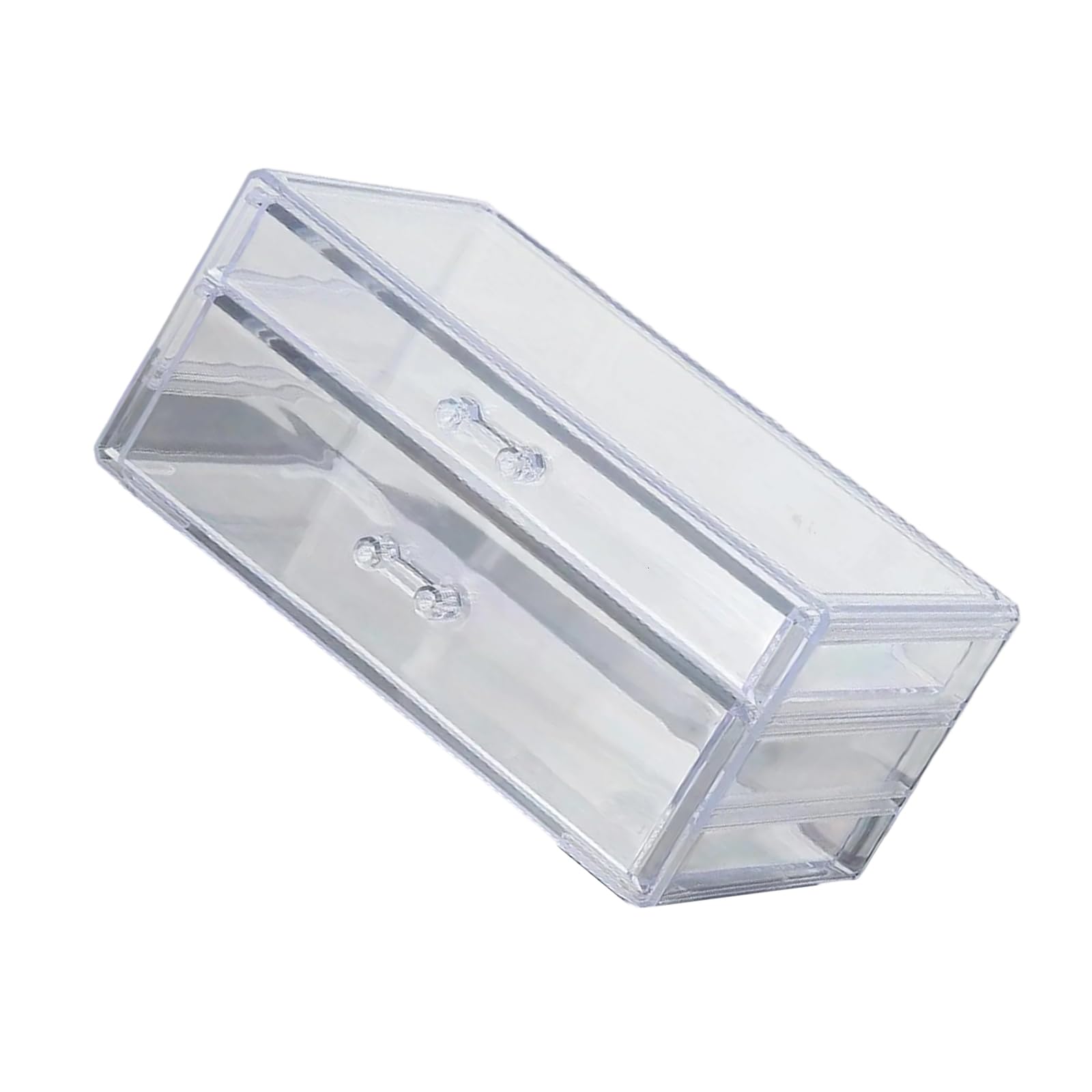 Organizzatori per cassetti per trucchi e gioielli in acrilico Contenitore bellezza con design multistrato per la casa e la vanità Portagioie antipolvere