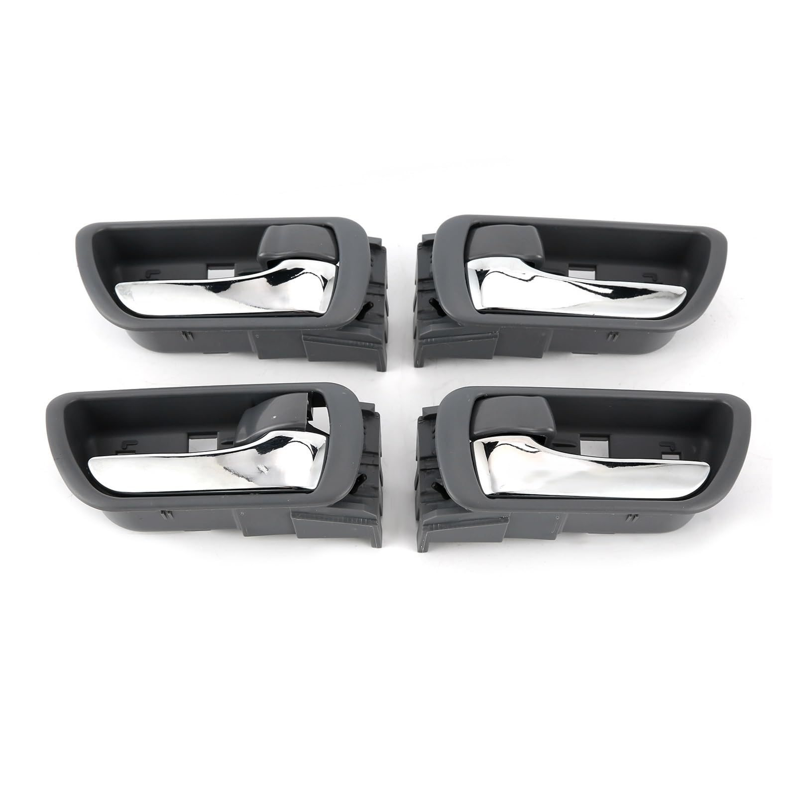 LSDSAAZA Interior Inner Handle 4pcs Interior Door Handles Driver and Passenger Side 69206‑33030 for Toyota for Camry 2002-2006