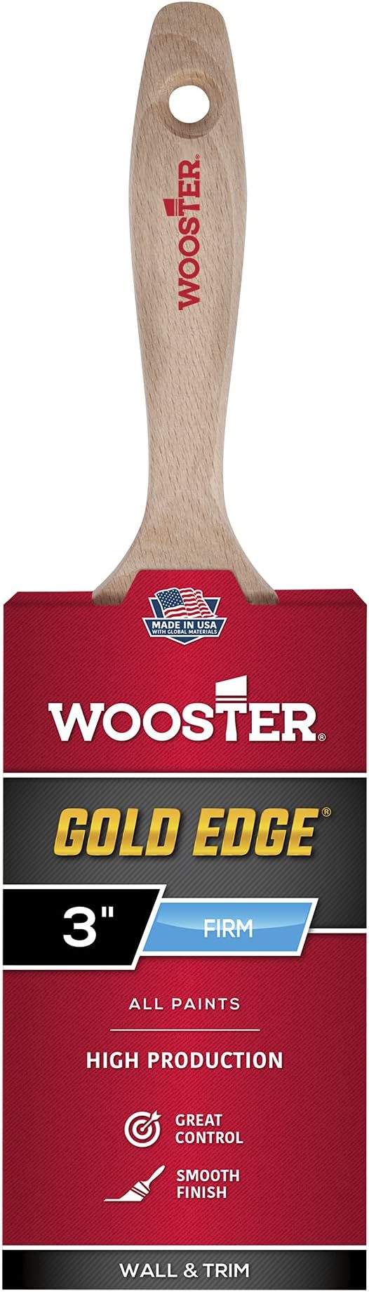5232-3 Edge Varnish, 3 Inch, Gold,White