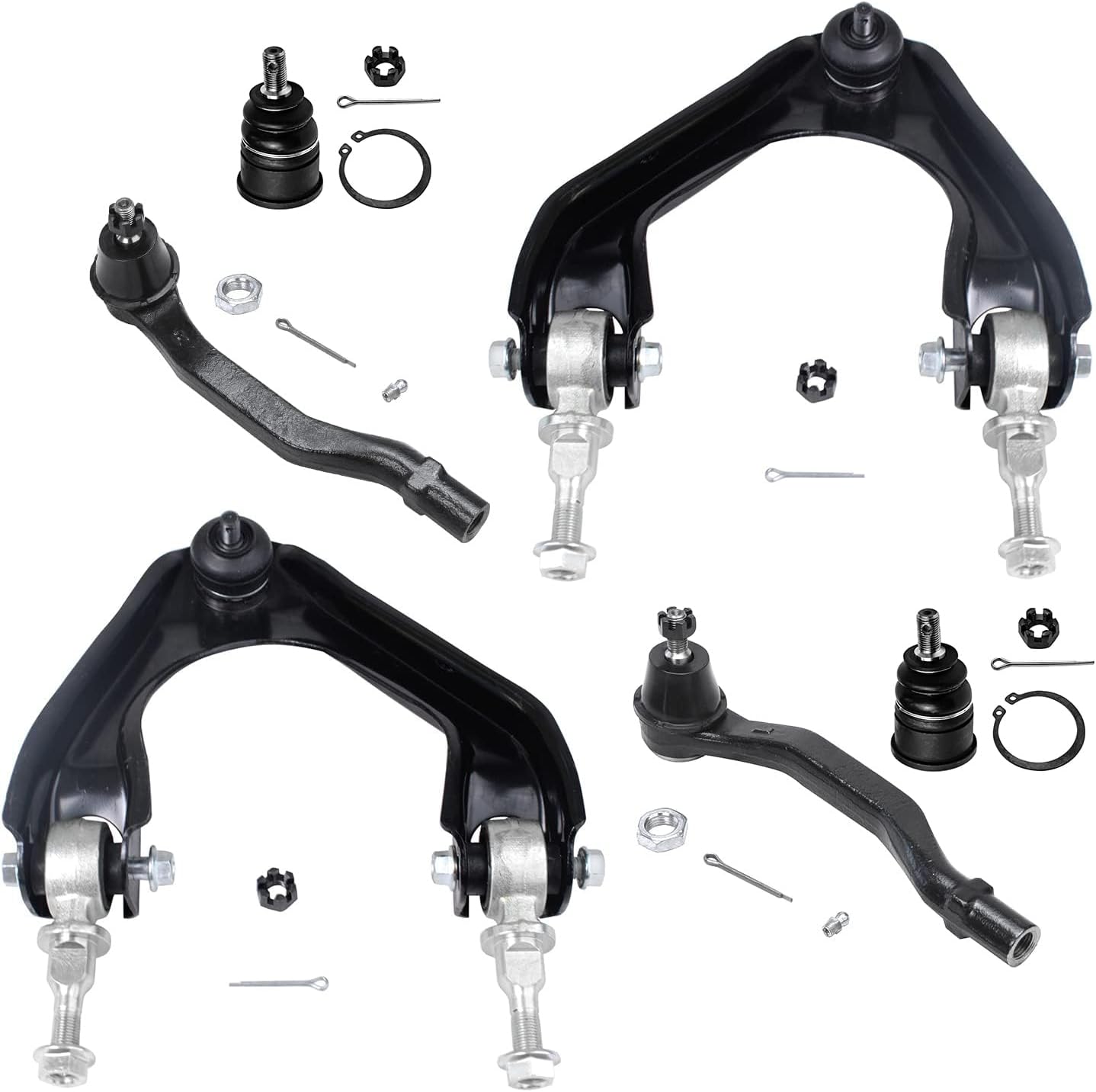Detroit Axle 6pc Front End Control Arms Kit for 1317