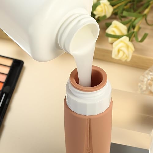 Miniatura 5 de Botellas de viaje para artículos de tocador, aprobadas por la TSA, artículos de aseo de tamaño de viaje de 3 onzas, sin BPA, a prueba de fugas,