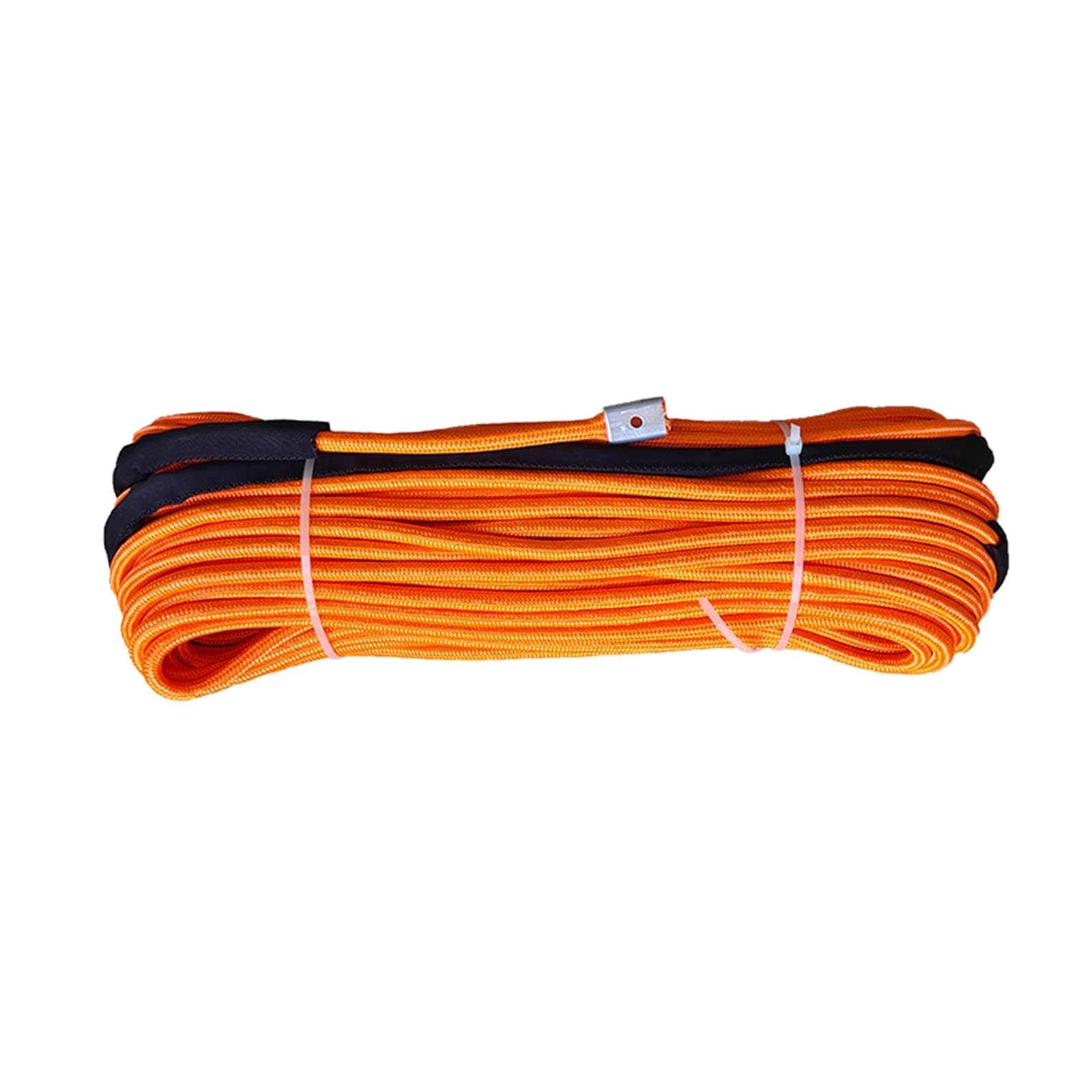 Mthckxjbsuz One Color Winch Rope, 10Mm X 50Meters Double Braided Uhmwpe Winch Line, Towing Rope, Plasma Cable For 4X4 Offroad