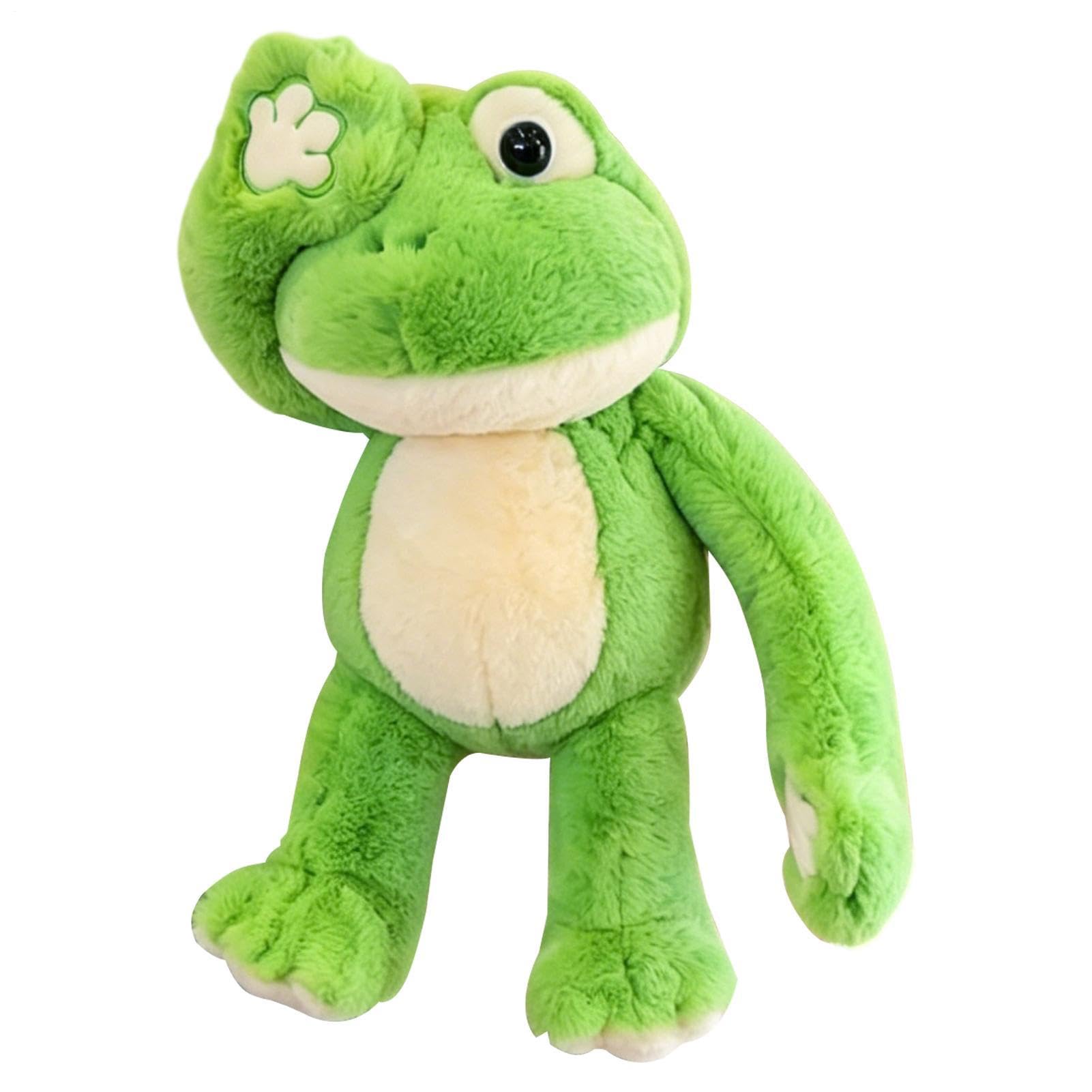 Ranas de peluche magnéticas de 35 cm ideales para decorar el sofá de la sala 8