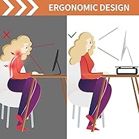 Vista 5 de Soporte fijo para monitor de computadora.