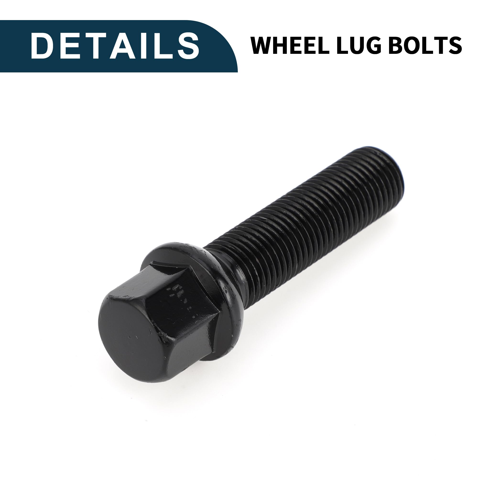 Kit De 10 Boulons De Roue M14x1.5 Pour Volkswagen, Audi, Porsche - Longueur 40mm