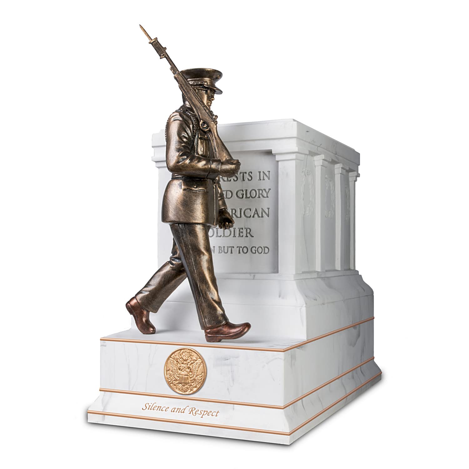 Amazon.com: The Bradford Exchange Silence and Respect: Tomb of The