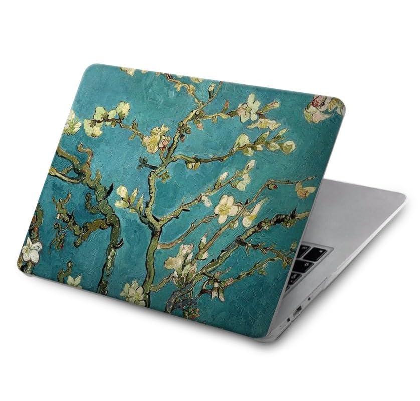 Coque MacBook Pro 14 design Amandier en Fleurs idéal pour le bureau et les cafés