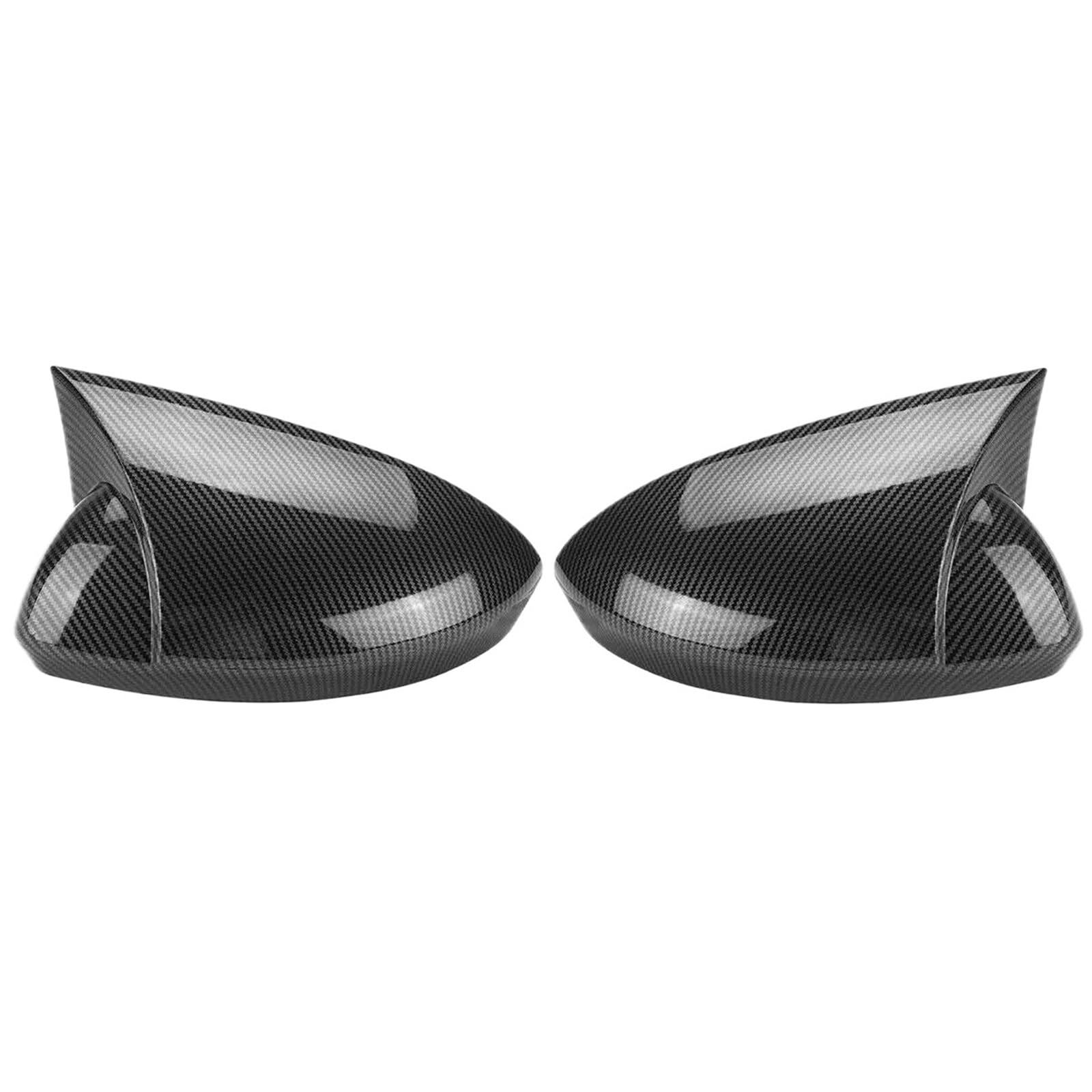 Boîtier de rétroviseur pour Renault Captur protection carbone ABS - 5