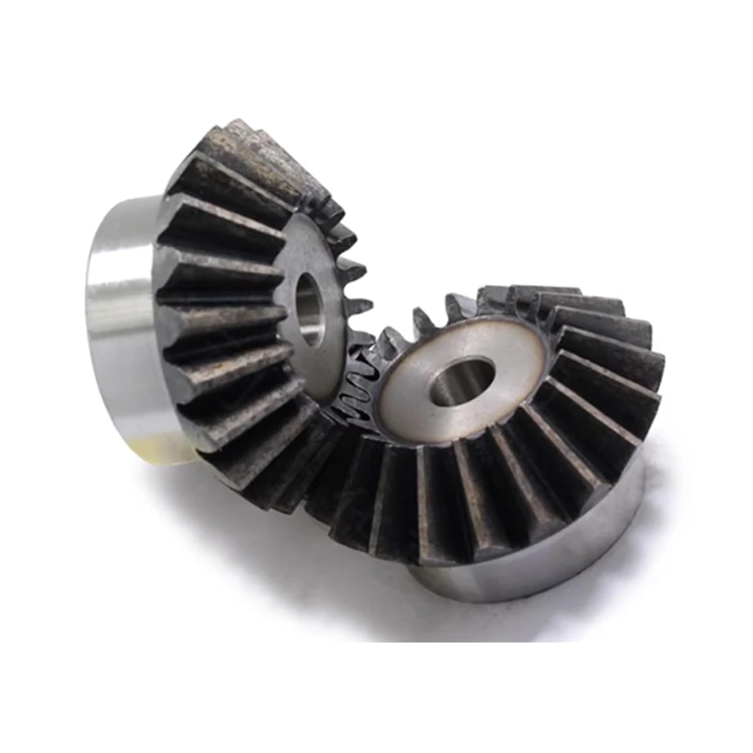 Bevel Gear 45/6M 122/23/24/25/26/28/30 Tooth Process Hole Gear 90 Degree Meshing Angle Steel Gear Without Screw and Keyway(5M30T)